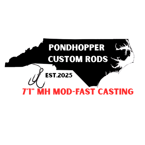 Custom 7'1" MH mod-fast casting rod