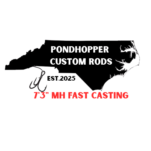 Custom 7'3" MH Fast casting rod